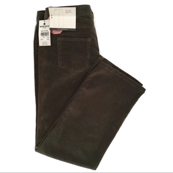NWT Brown WOOLRICH Corduroy Pants! - Picture 1 of 8